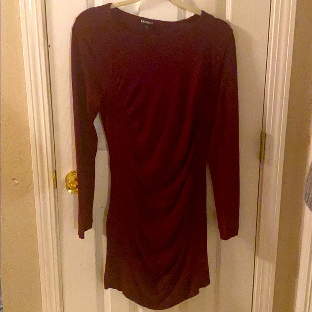 Express sweater dress